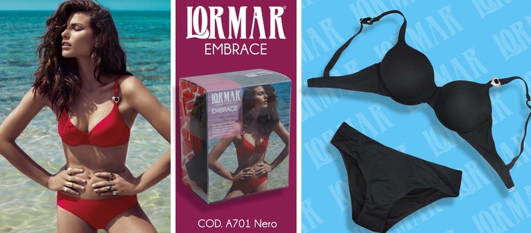 Lormar cod. A701 Nero. Prezzo al pubblico  42,45.