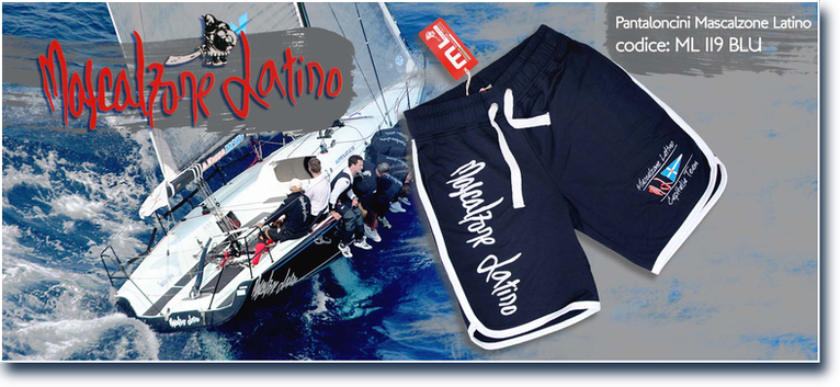 Mascalzone Latino cod. ML119 Blu. Prezzo al pubblico  18,70.