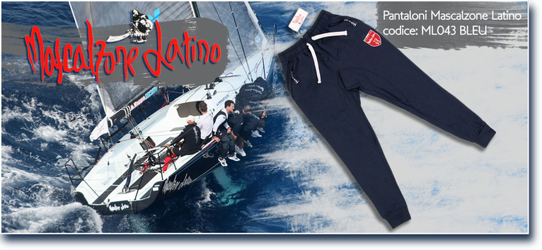 Mascalzone Latino cod. ML043 Bleu. Prezzo al pubblico  29,40.