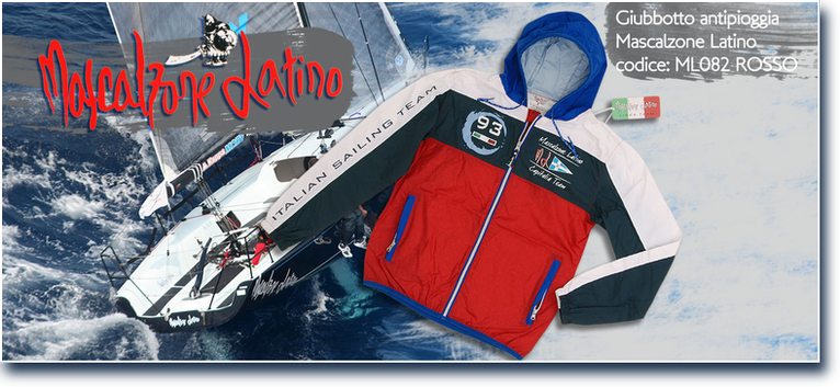 Mascalzone Latino cod. ML082 Rosso. Prezzo al pubblico  49,20.