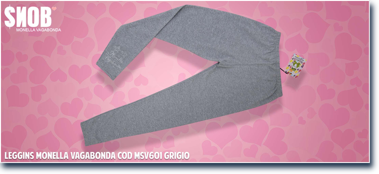 Monella Vagabona cod. MSV601 GRIGIO. Prezzo al pubblico  14,10.