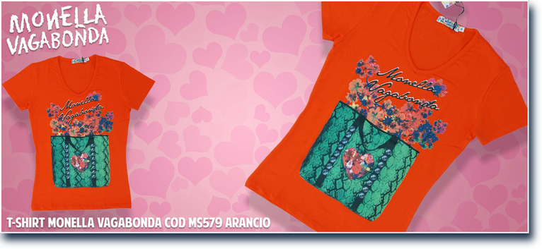 Monella Vagabonda cod. MS579 Arancio. Prezzo al pubblico  15,10.