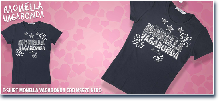 Monella Vagabonda cod. MS578 Nero. Prezzo al pubblico  15,10.