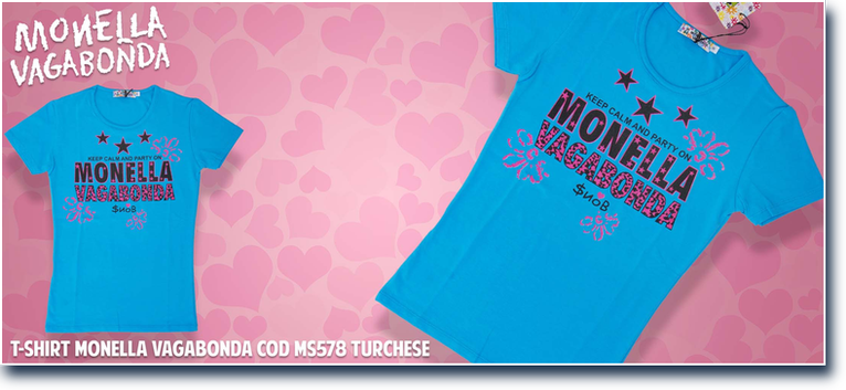 Monella Vagabonda cod. MS578 Turchese. Prezzo al pubblico  15,10.