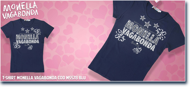 Monella Vagabonda cod. MS578 Blu. Prezzo al pubblico  15,10.
