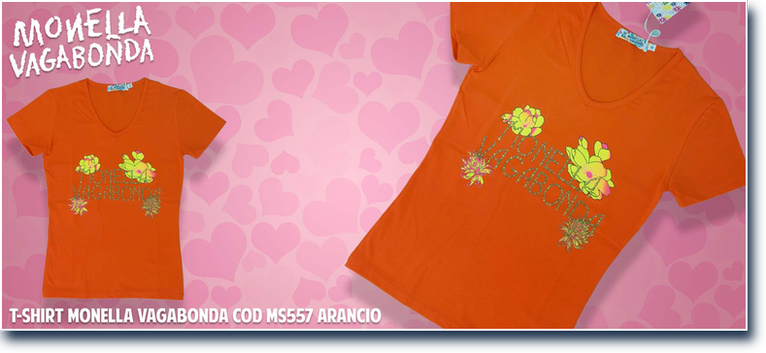 Monella Vagabonda cod. MS557 Arancio. Prezzo al pubblico  15,10.