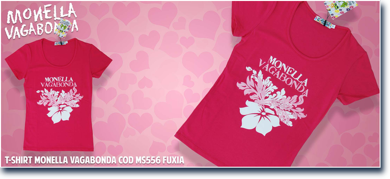 Monella Vagabonda cod. MS556 Fuxia. Prezzo al pubblico  15,10.