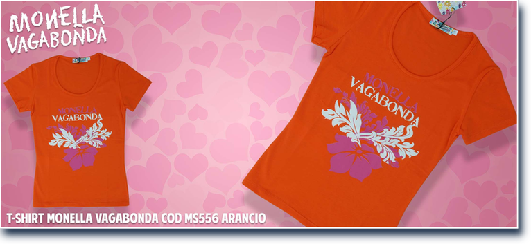 Monella Vagabonda cod. MS556 Arancio. Prezzo al pubblico  15,10.