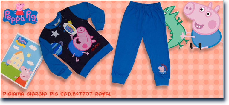 George Pig cod. EN7707 Royal. Prezzo al pubblico  16,20.