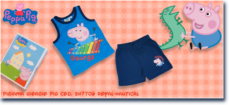 George Pig cod. EN7706 Royal-Nautical. Prezzo al pubblico  14,55.