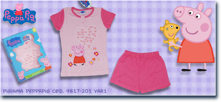 Peppa Pig cod. 4s17-201 Var1. Prezzo al pubblico  19,15.