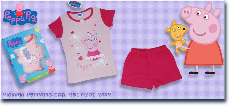 Peppa Pig cod. 4s17-201 Var4. Prezzo al pubblico  19,15.
