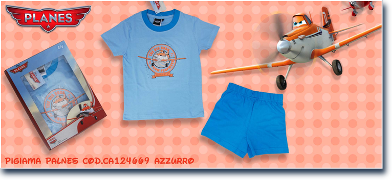 Planes cod. CA124669 Azzurro. Prezzo al pubblico  19,15.