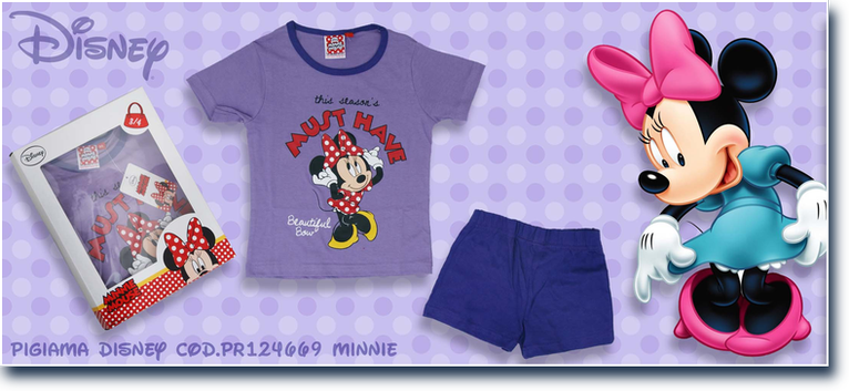 Disney cod. PR124669 Minnie. Prezzo al pubblico  19,15.