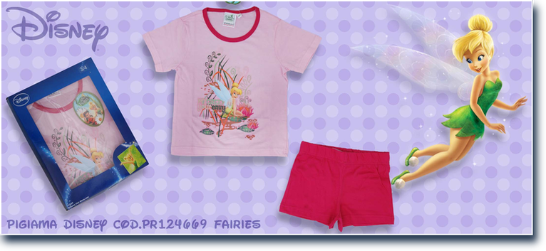 Disney cod. PR124669 Fairies. Prezzo al pubblico  19,15.