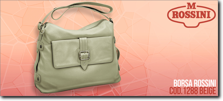 Rossini borsa in pelle - R1288 beige. Prezzo al pubblico  103,40.