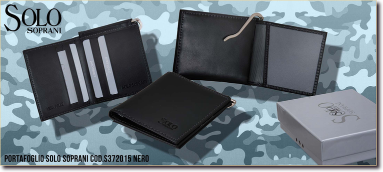 Solo Soprani cod. S372015 Nero. Prezzo al pubblico  17,65.