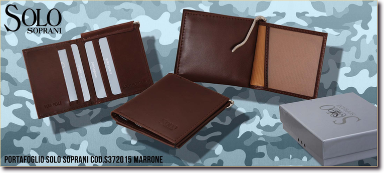 Solo Soprani cod. S372015 Marrone. Prezzo al pubblico  17,65.