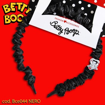 Betty Boop cerchietto cod. BCE044 nero. Prezzo al pubblico € 9,00