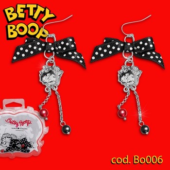 Betty Boop orecchini cod. BO006. Prezzo al pubblico € 15,20