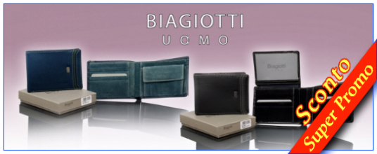 Biagiotti PORTAFOGLI linea uomo Biagiotti linea uomo