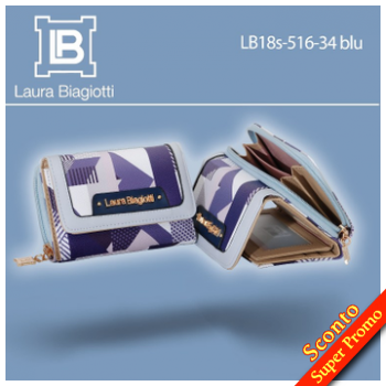 Laura Biagiotti cod. LB18s-516-34 blu. Prezzo al pubblico € 32,50
