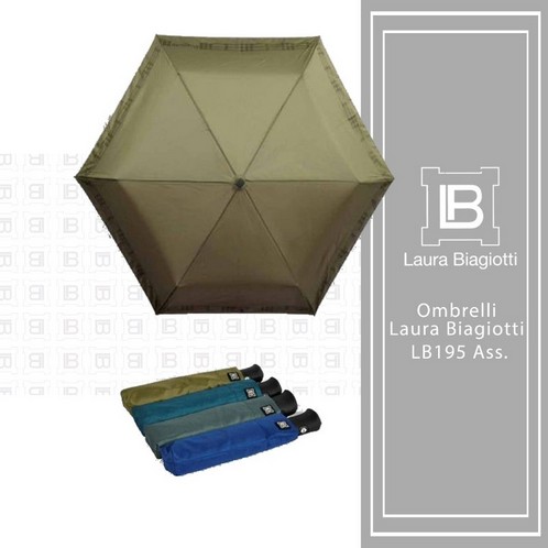 Laura Biagiotti cod. LB195 Ass. Pz.4. Prezzo al pubblico per singolo ombrello € 19,70