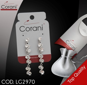 Ingrosso bigiotteria Corani cod. LG2970. Prezzo al pubblico per singolo paio € 18,90