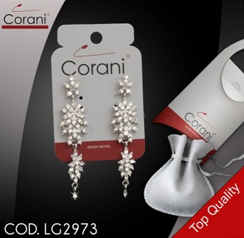 Ingrosso bigiotteria Corani cod. LG2973. Prezzo al pubblico per singolo paio € 19,50