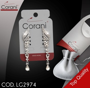 Ingrosso bigiotteria Corani cod. LG2974. Prezzo al pubblico per singolo paio € 19,50