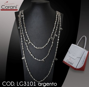 Collana CORANI cod. LG3101 argento. Prezzo al pubblico € 24.00