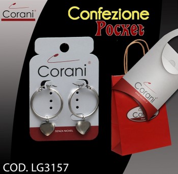 Ingrosso bigiotteria Corani cod. LG3157. Prezzo al pubblico per singolo bric € 8,00