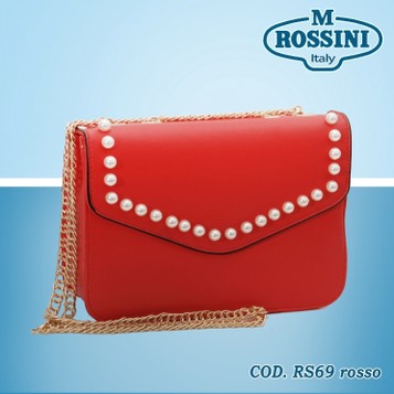 Borsetta ragazza, Rossini cod. RS69 rosso. Prezzo al pubblico € 15,00