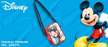 Topolino cod. D86073 tracolla. Prezzo al pubblico € 14,90