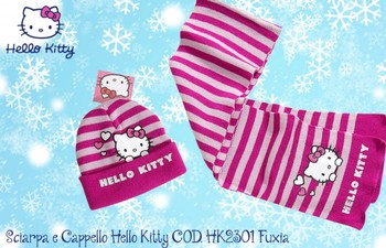 Hello Kitty codice HK2301 fuxia. Prezzo al pubblico € 15,20.
