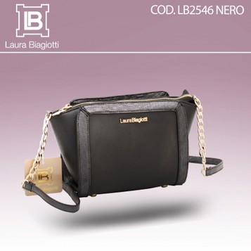 Laura Biagiotti cod.LB2546 NERO. Prezzo al pubblico € 58,50