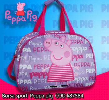 Peppa Pig cod. K87584 borsa sport . Prezzo al pubblico € 32,60