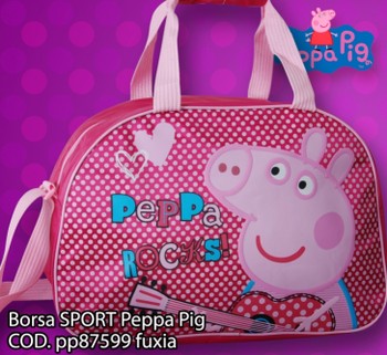 Peppa Pig cod. PP87599 borsa sport . Prezzo al pubblico € 32,60